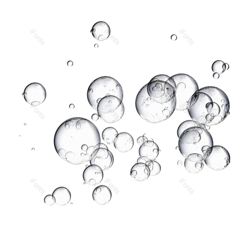 气泡图片,粒子元素,液体PNG,透明免抠素材